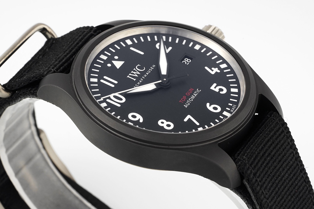 ZF Factory IWC Pilot Ceramic Replica – IW326906 Black Ceramic 41mm
