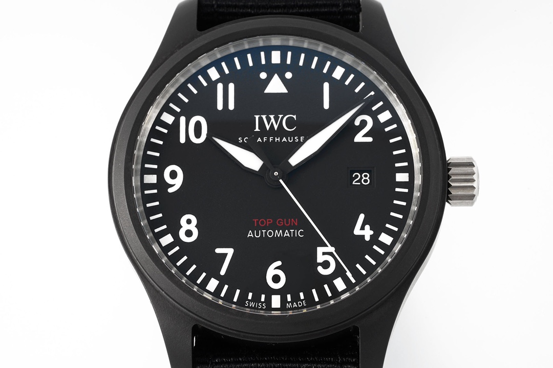 ZF Factory IWC Pilot Ceramic Replica – IW326906 Black Ceramic 41mm