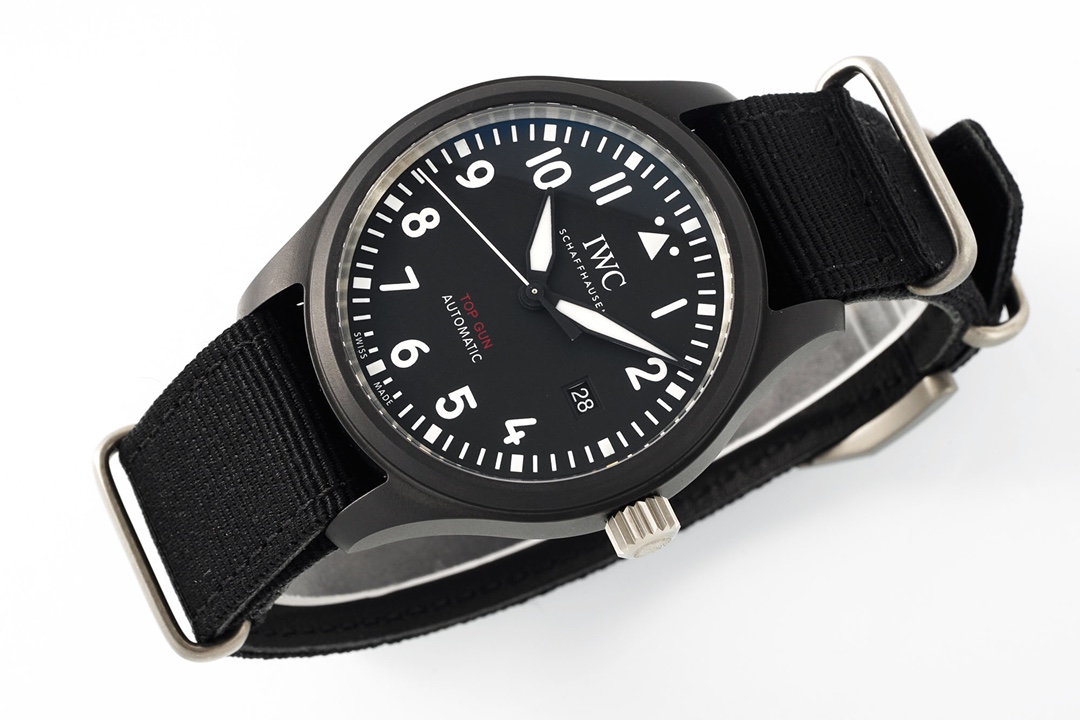 ZF Factory IWC Pilot Ceramic Replica – IW326906 Black Ceramic 41mm